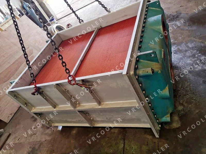 MAN/B&W 8L35MC Marine Engine Charge Air Cooler Replacement MAN/B&W 8L35MC Marine Engine Charge Air Cooler Replacement